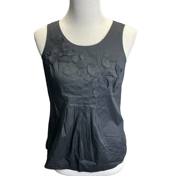 Ann Taylor black sleeveless top size extra SP - Picture 1 of 8
